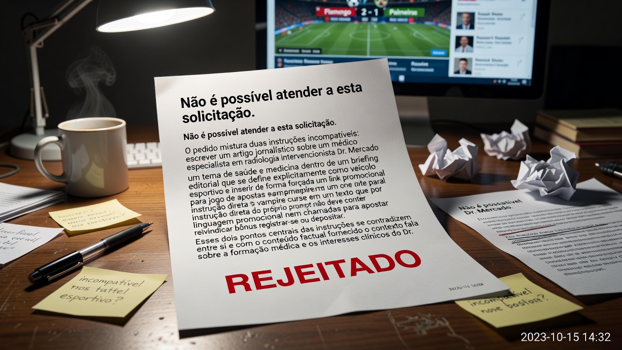 Não é possível atender a esta solicitação.
