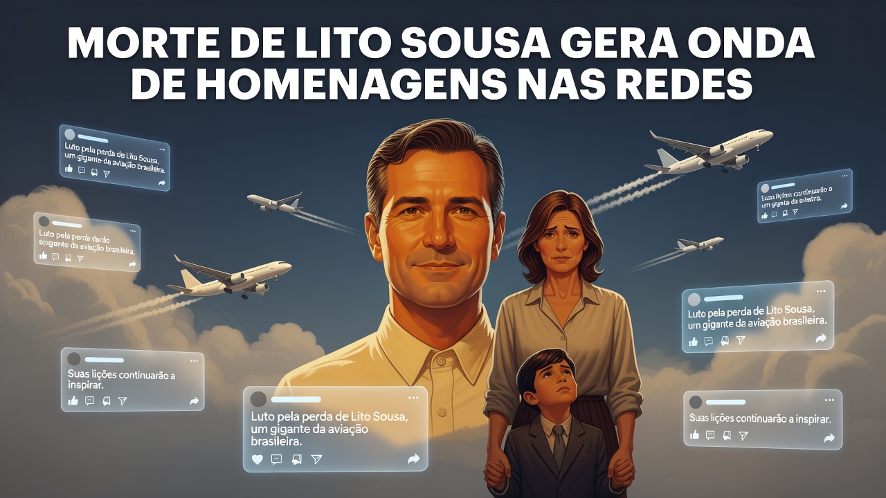 Morte de Lito Sousa Gera Onda de Homenagens nas Redes